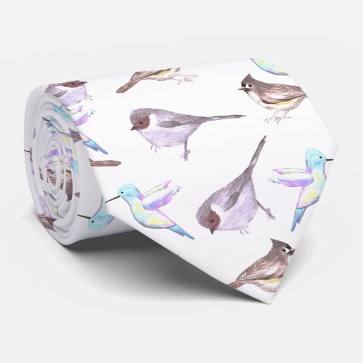 Amerikaanse struisvogels, koetsvogels en getufte t stropdas (Opgerold)