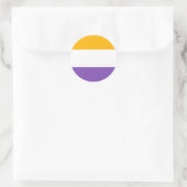 Amerikaanse Suffrage Vlag Vrouwenstemrecht Ronde Sticker (Tas)