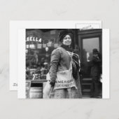 Amerikaanse Suffragette, 1910 Briefkaart (Voorkant / Achterkant)