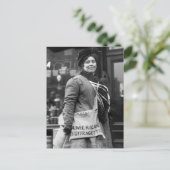 Amerikaanse Suffragette, 1910 Briefkaart (Staand voorkant)