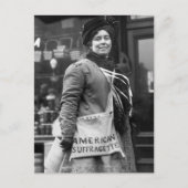 Amerikaanse Suffragette, 1910 Briefkaart (Voorkant)