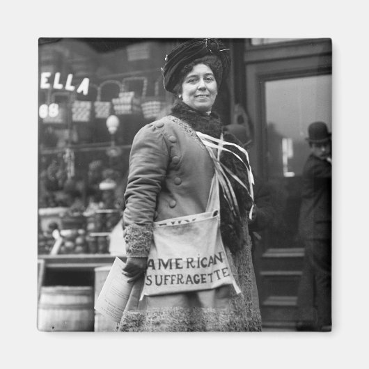 Amerikaanse Suffragette, 1910 Magneet (Voorkant)