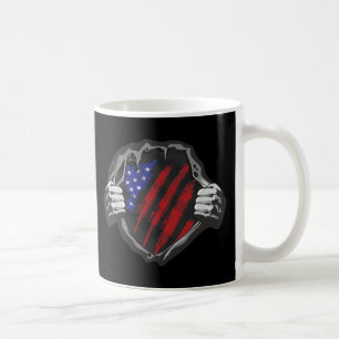Amerikaanse superheld Costume Flag Koffiemok