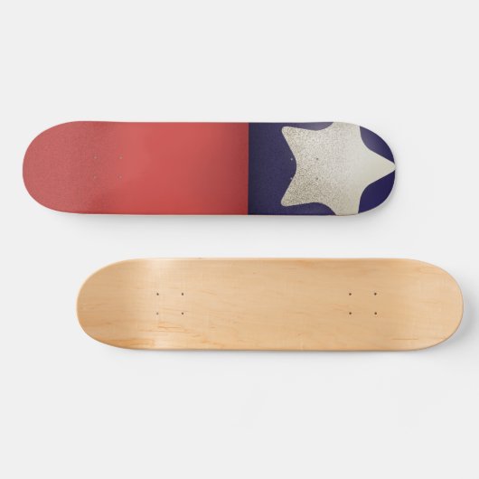 Amerikaanse superheld Logo Skateboard (Horizontaal)