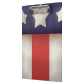 Amerikaanse superheldenlogo klembord (Links)