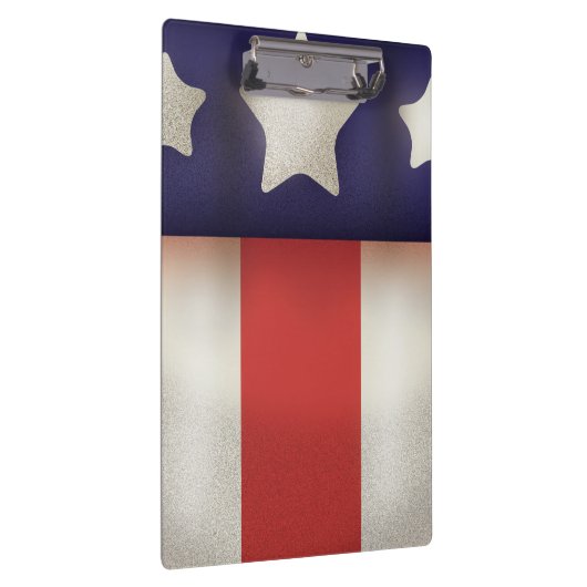 Amerikaanse superheldenlogo klembord (Rechts)