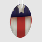 Amerikaanse superheldenlogo ornament (voorkant)