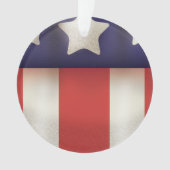Amerikaanse superheldenlogo ornament (voorkant)