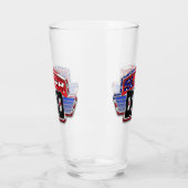 Amerikaanse Superpapa Glas (Links)