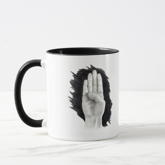 AMERIKAANSE TAALLETTER "B" MOK (Links)