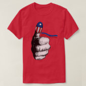 amerikaanse taart t-shirt (Design voorkant)