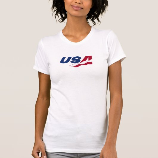 Amerikaanse Tanktop voor Racquetball-dames (Voorkant)