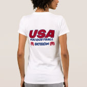 Amerikaanse Tanktop voor Racquetball-dames (Achterkant)