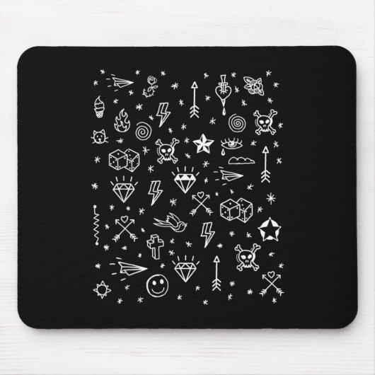 Amerikaanse Tattoo Flash, Traditionele Tattoo Desi Muismat (Voorkant)
