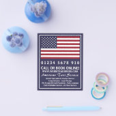 Amerikaanse Taxi Firmware met prijslijst Flyer (Enkel)