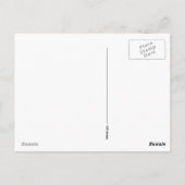 Amerikaanse tekstvlag glitters vuurwerk Happy 4 ju Briefkaart (Achterkant)