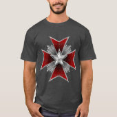 Amerikaanse Tempelier Warrior T-shirt (Voorkant)