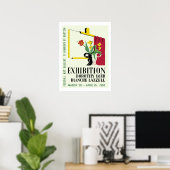 Amerikaanse tentoonstelling voor vrouwelijke schil poster (Thuiskantoor)