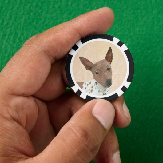 Amerikaanse tertierschilderingen zonder airconditi poker chips (Hand)
