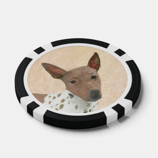 Amerikaanse tertierschilderingen zonder airconditi poker chips (Enkel)