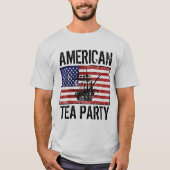Amerikaanse theepartij t-shirt (Voorkant)