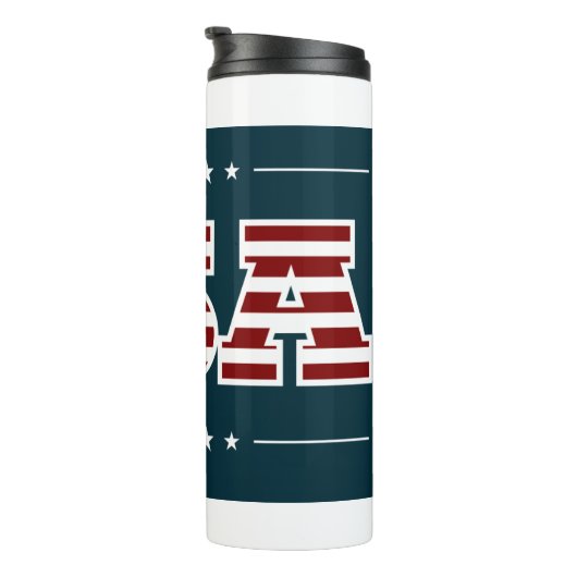 Amerikaanse thermische getumbler thermosbeker (Geroteerd rechts)