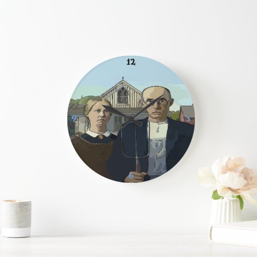 Amerikaanse tijd, beroemde kunst grote klok (Huis)