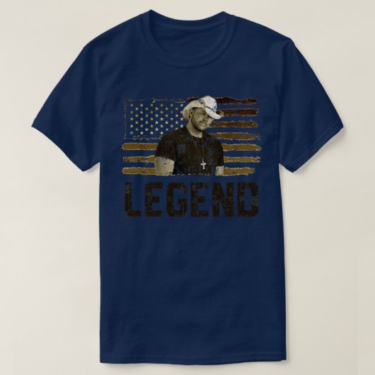 Amerikaanse Toby Flag Keith MusicianTShirt T-shirt (Design voorkant)