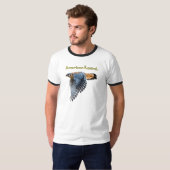 Amerikaanse Torenvalk Ringer T-Shirt (Voorkant volledig)
