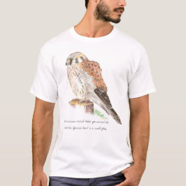 Amerikaanse torenvalk, wilde dieren, Natuur vogelS T-shirt