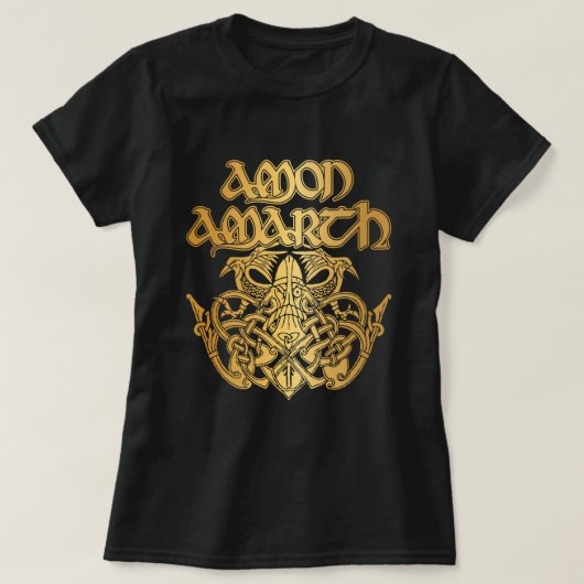 Amerikaanse Tour Amon Amarth Fan Styled-design T-shirt (Design voorkant)