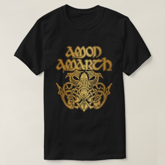 Amerikaanse Tour Amon Amarth Fan Styled-design T-shirt (Design voorkant)