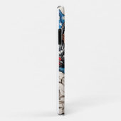 Amerikaanse traditionele hondentekening Case-Mate iPhone case (Achterkant/rechts)