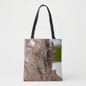 Amerikaanse Treecreeper Songbird met Tasty Bug Tote Bag (Voorkant)