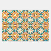 Amerikaanse Tribal Native Naadloze Patroon Set No7 Inpakpapier Vel (Voorkant)