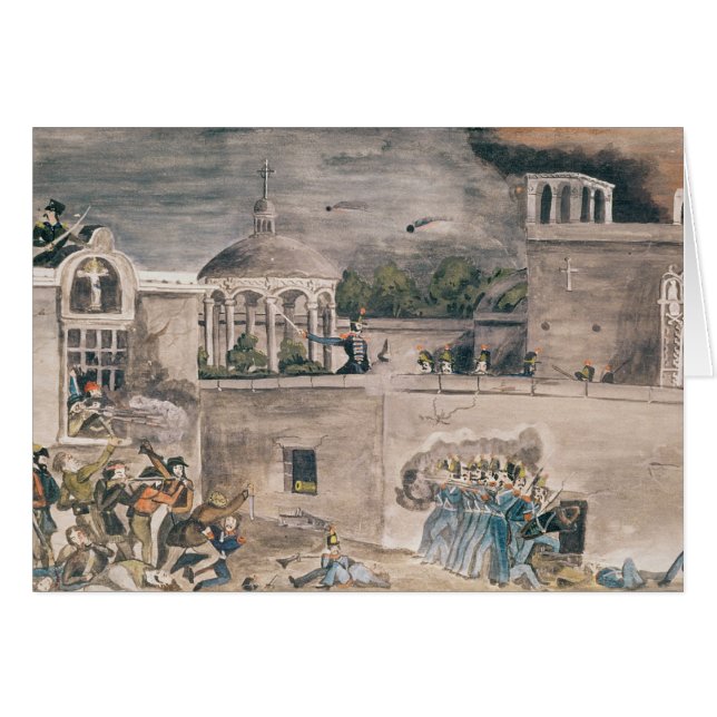 Amerikaanse troepen onder generaal Doniphan (Voorkant Horizontaal)