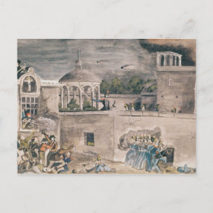 Amerikaanse troepen onder generaal Doniphan Briefkaart