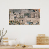 Amerikaanse troepen onder generaal Doniphan Poster (Keuken)
