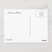 Amerikaanse trojka 1911 briefkaart (Achterkant)