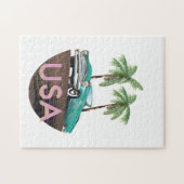 Amerikaanse tropisch legpuzzel (Horizontaal)