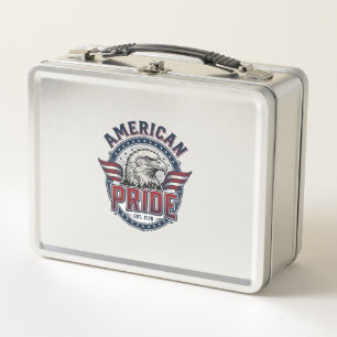 Amerikaanse trots Adelaar Vintage Patriottisch ont