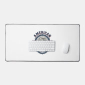 Amerikaanse trots Adelaar Vintage Patriottisch ont Bureaumat (Keyboard & Muis)