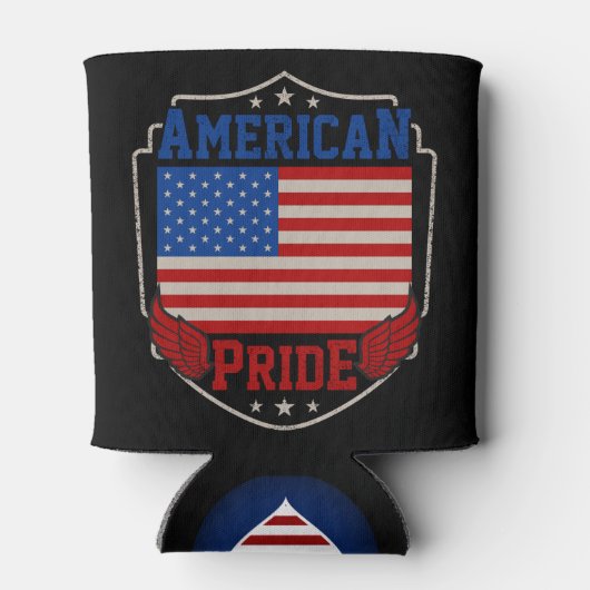 Amerikaanse trots blikjeskoeler (Achterkant)