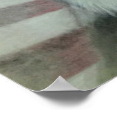 Amerikaanse trots Eagle Poster (Hoek)