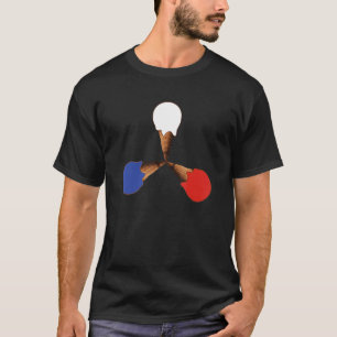Amerikaanse trots kegel 4 juli VS patriottisch Ame T-shirt