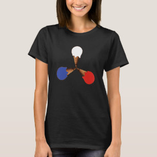 Amerikaanse trots kegel 4 juli VS patriottisch Ame T-shirt