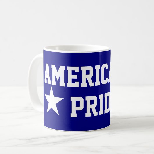 Amerikaanse trots koffiemok (Voorkant links)
