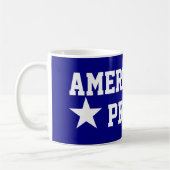 Amerikaanse trots koffiemok (Links)