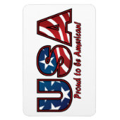 Amerikaanse trots magneet (Verticaal)