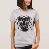 Amerikaanse trots met wilde kat margay magie t-shirt (Voorkant)